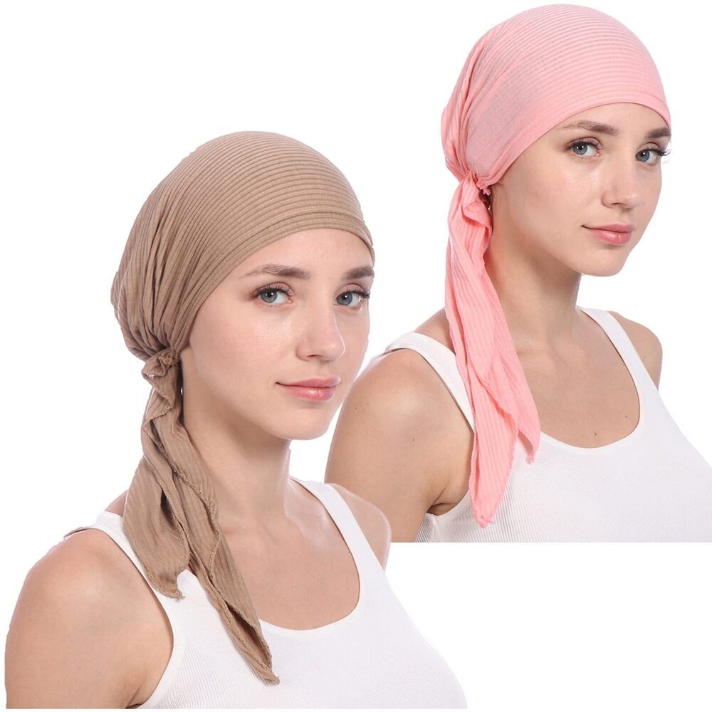 4040 Qhome Rhinestone Head Scarf Head Wrap Chemo Cap Spandex Bandana Du Rag